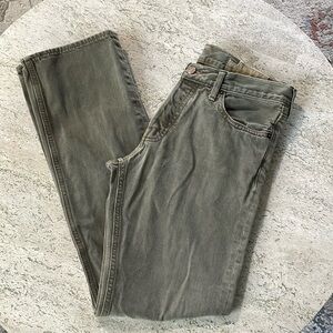 Hollister jeans 32X34 Olive green Balboa Straight